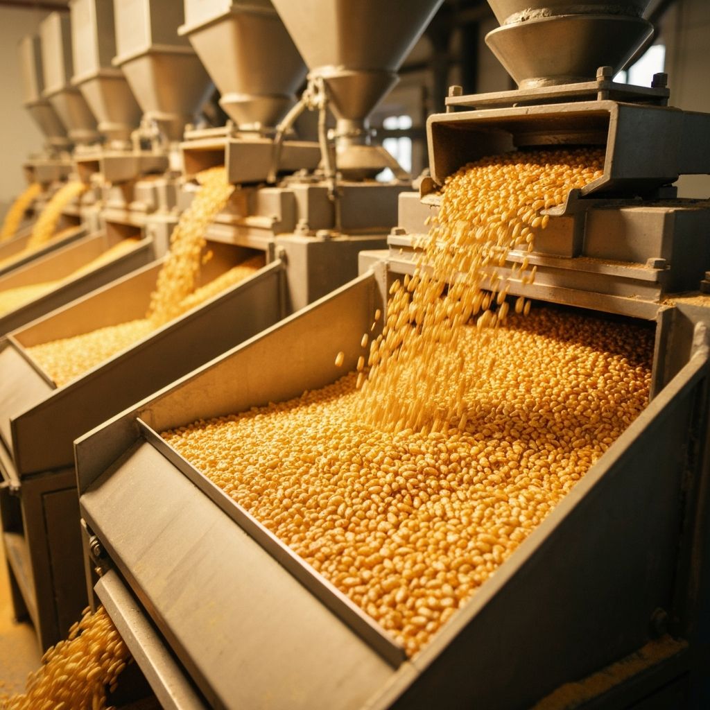 Grain milling facility operations